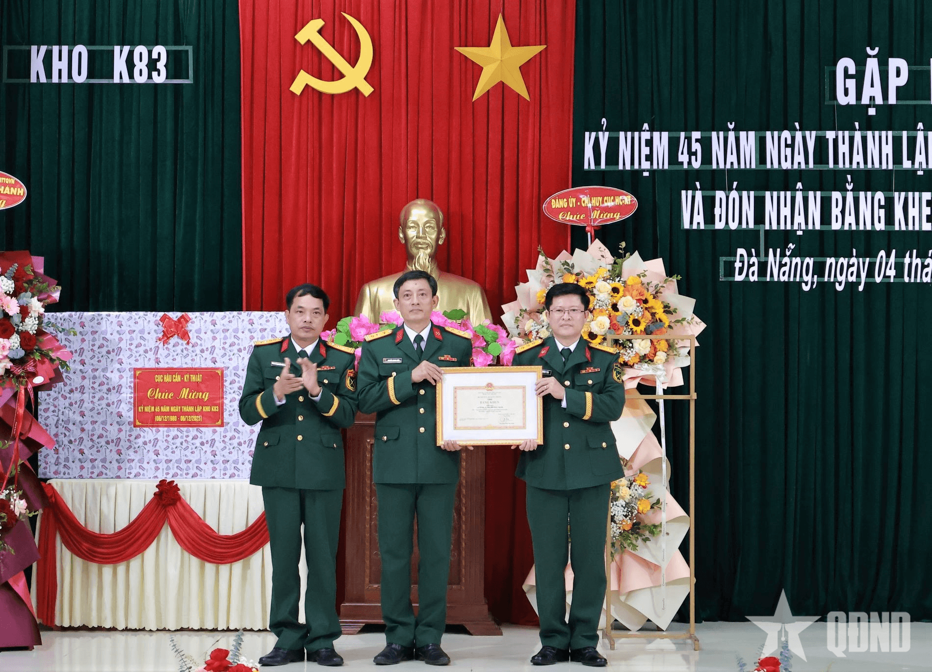 Kho K83 gặp mặt kỷ niệm 45 năm Ngày thành lập