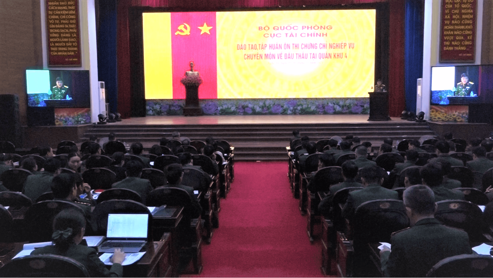 Bộ Quốc phòng: Hội nghị đào tạo, tập huấn ôn thi chứng chỉ nghiệp vụ chuyên môn về đấu thầu năm 2025
