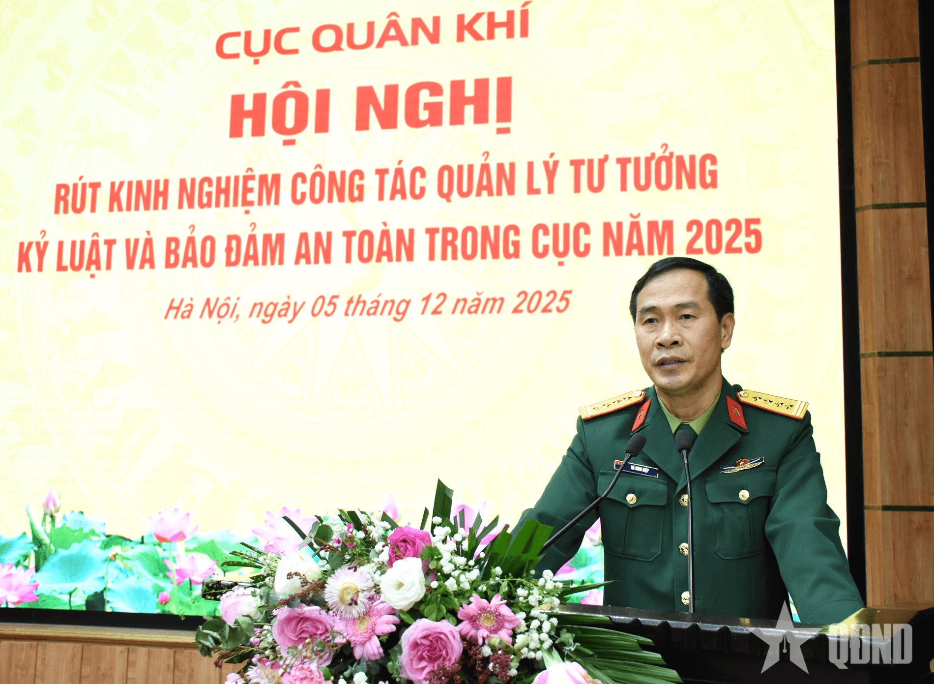 Công tác quản lý tư tưởng, kỷ luật của Cục Quân khí đạt nhiều kết quả tốt