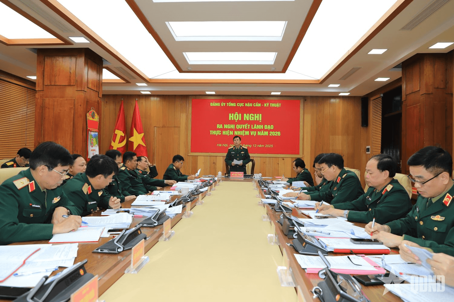 Đảng ủy Tổng cục Hậu cần - Kỹ thuật xác định 3 đột phá chiến lược năm 2026