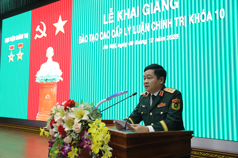 Học viện Chính trị khai giảng đào tạo cao cấp lý luận chính trị khóa 10