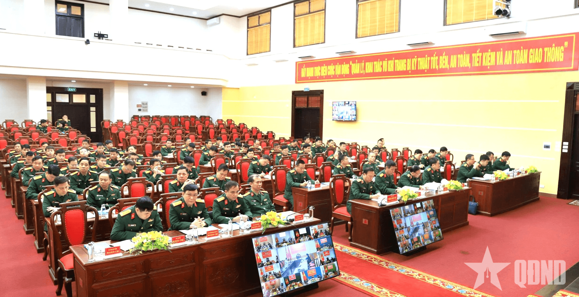 Tham mưu hoàn thành tốt các mục tiêu, nhiệm vụ công tác hậu cần, kỹ thuật