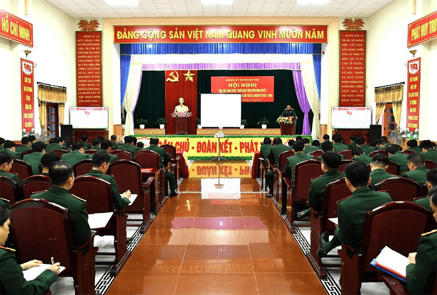 Sư đoàn 968 (Quân khu 4) học tập, quán triệt, triển khai thực hiện Nghị quyết Đại hội đại biểu Đảng bộ Quân đội lần thứ XII