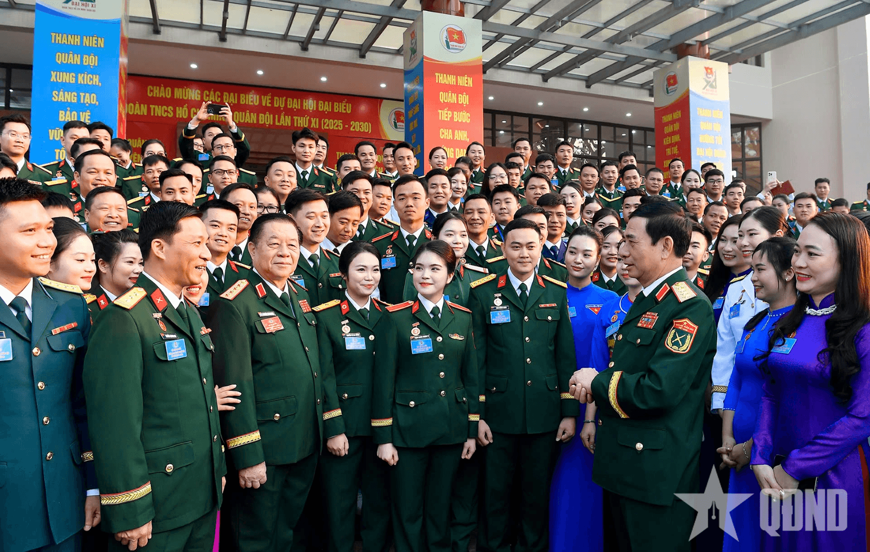 Đại tướng Phan Văn Giang dự, chỉ đạo Đại hội đại biểu Đoàn TNCS Hồ Chí Minh Quân đội lần thứ XI