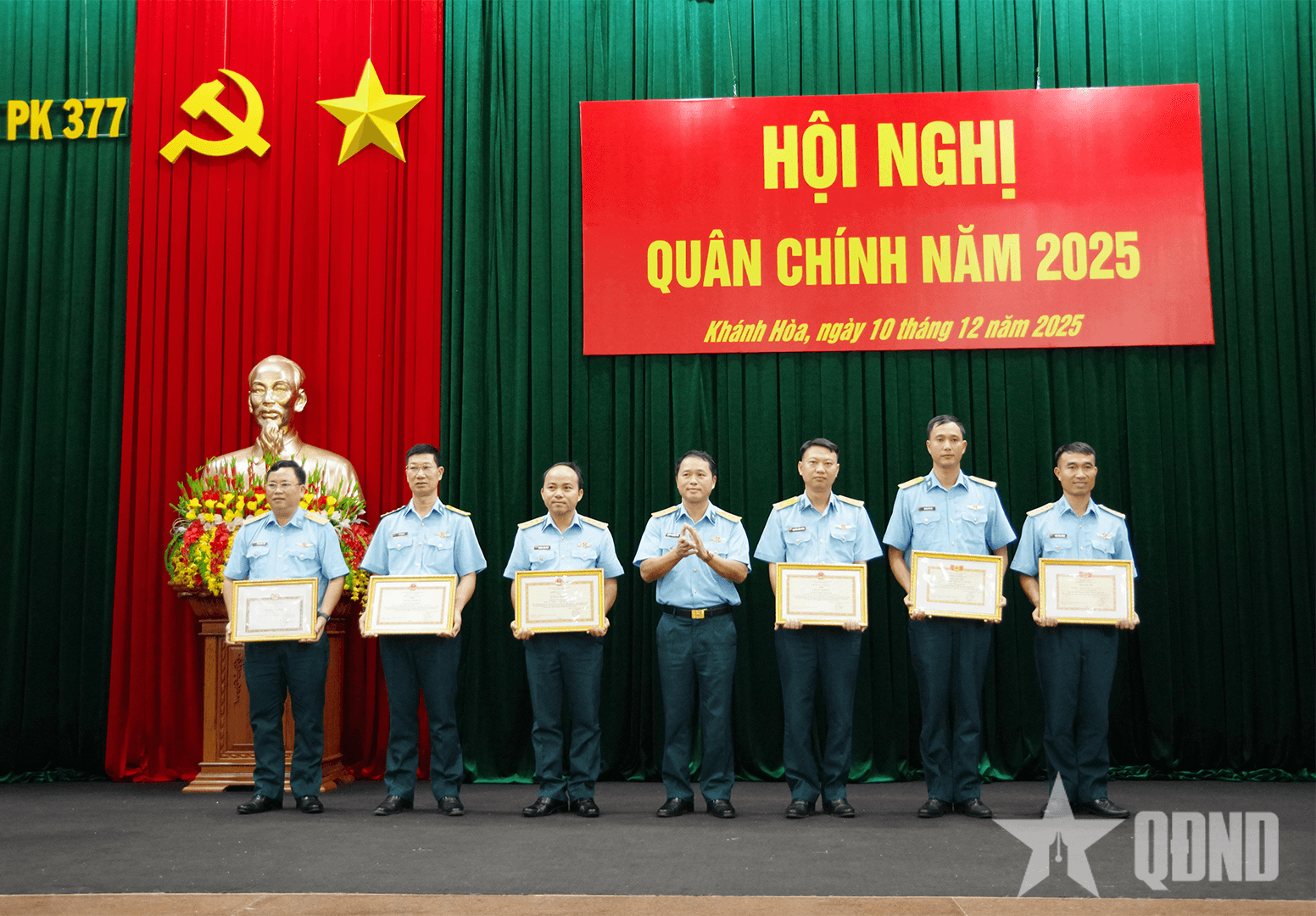 Sư đoàn 377 tổ chức Hội nghị quân chính năm 2025