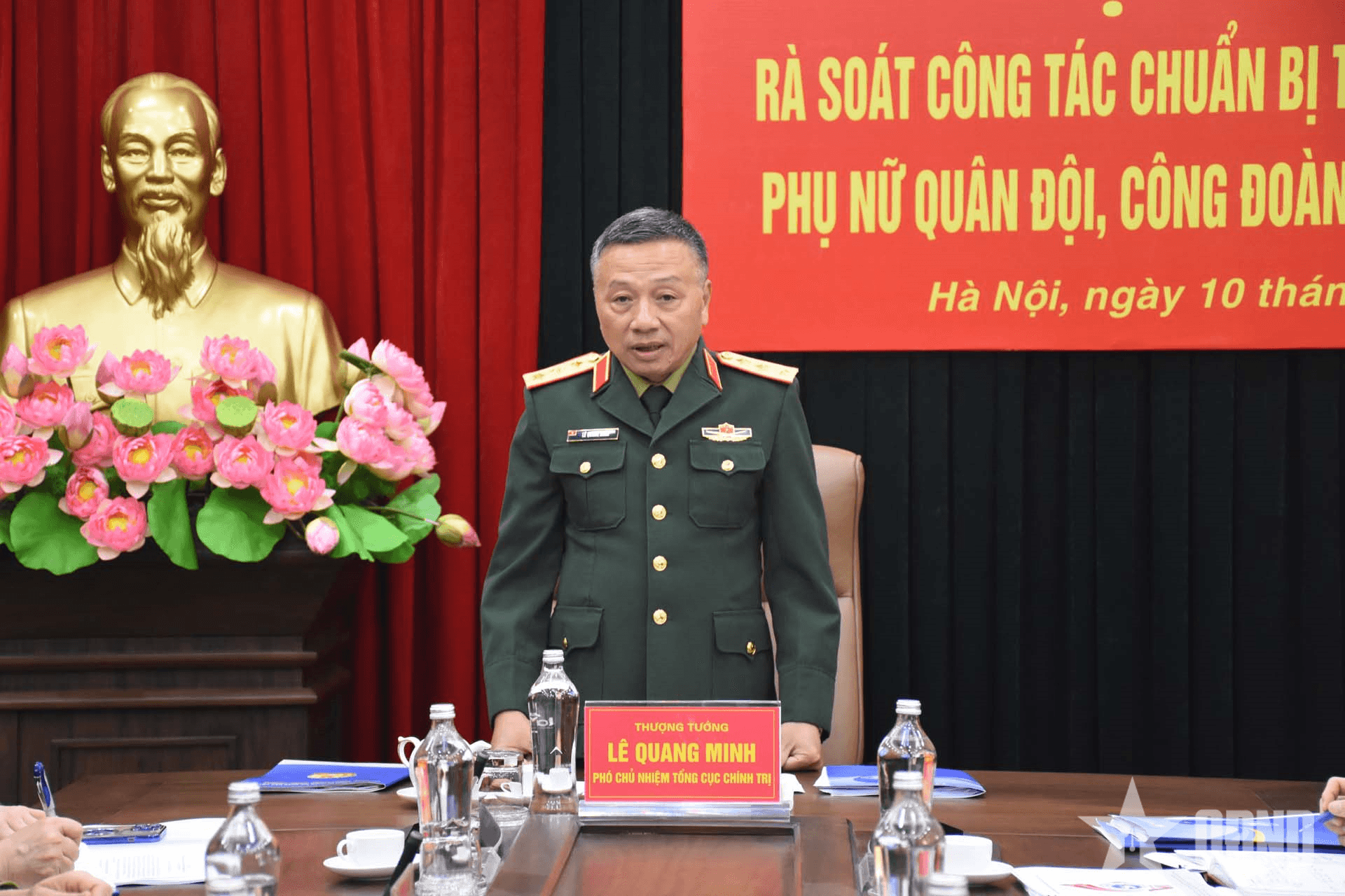 Thượng tướng Lê Quang Minh: Làm tốt công tác chuẩn bị Đại hội Phụ nữ Quân đội, Công đoàn Quân đội (2025-2030)