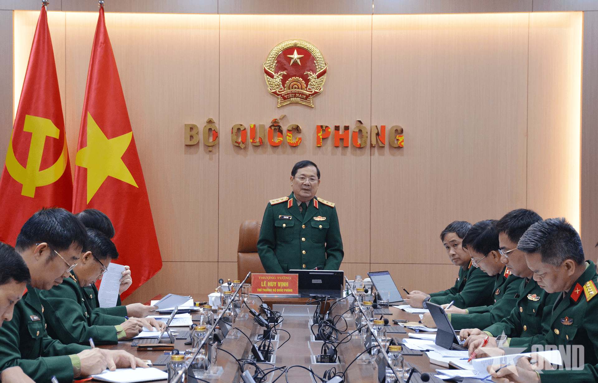 Thượng tướng Lê Huy Vịnh: Đẩy mạnh nghiên cứu, phát triển và ứng dụng AI trong Bộ Quốc phòng
