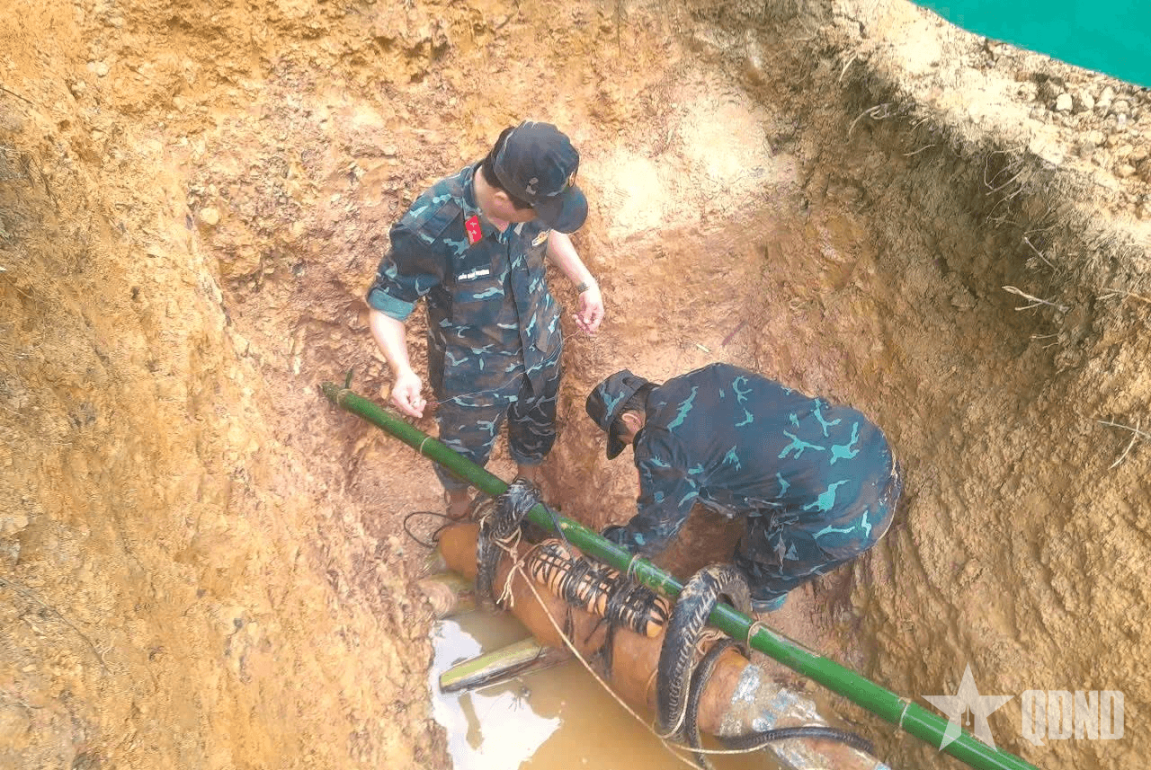 Bộ CHQS TP Đà Nẵng: Xử lý an toàn quả bom MK81 còn sót lại sau chiến tranh