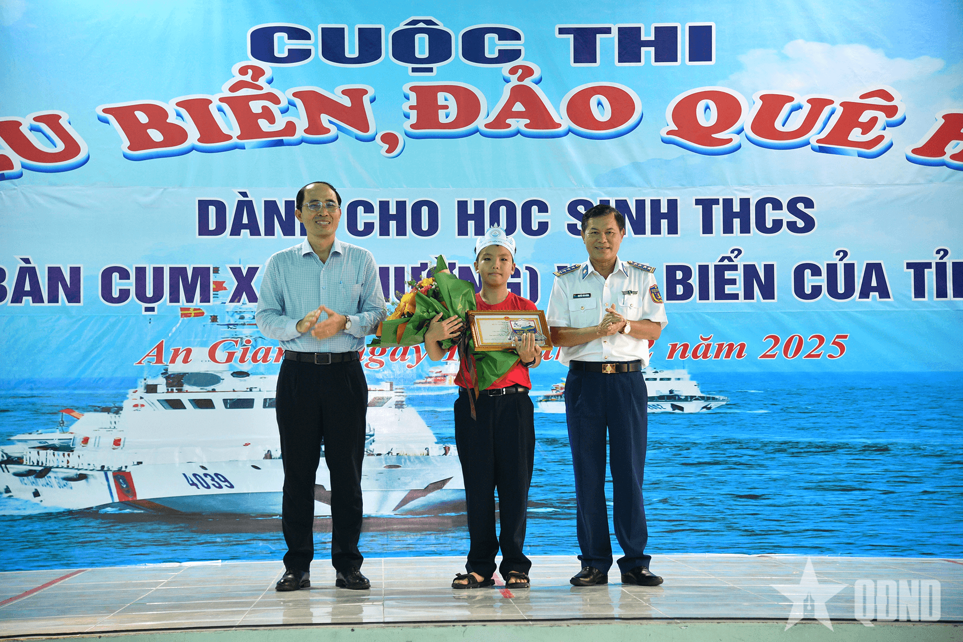Lan tỏa tình yêu biển, đảo quê hương đến với học sinh Rạch Giá (An Giang)