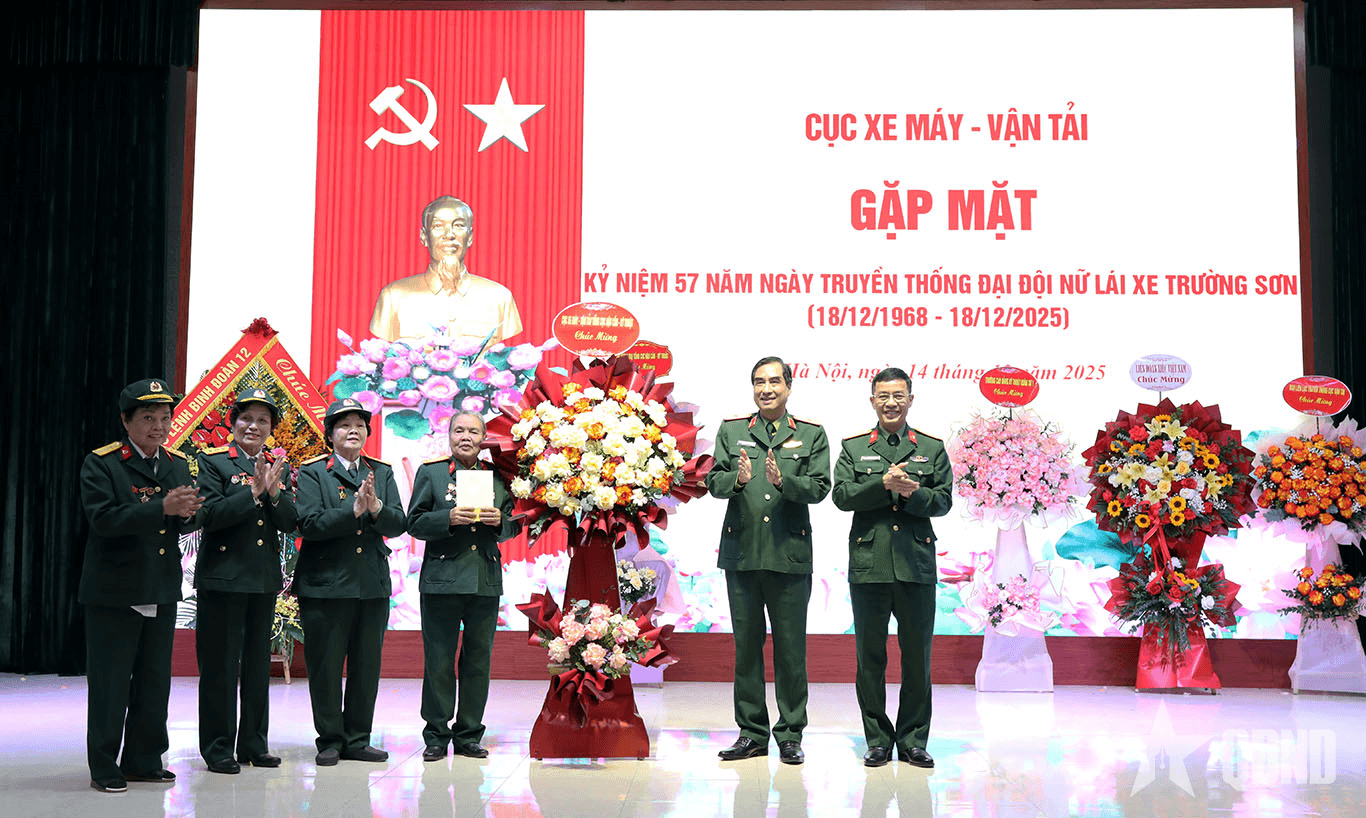 Cục Xe máy - Vận tải gặp mặt kỷ niệm 57 năm Ngày truyền thống Đại đội Nữ lái xe Trường Sơn