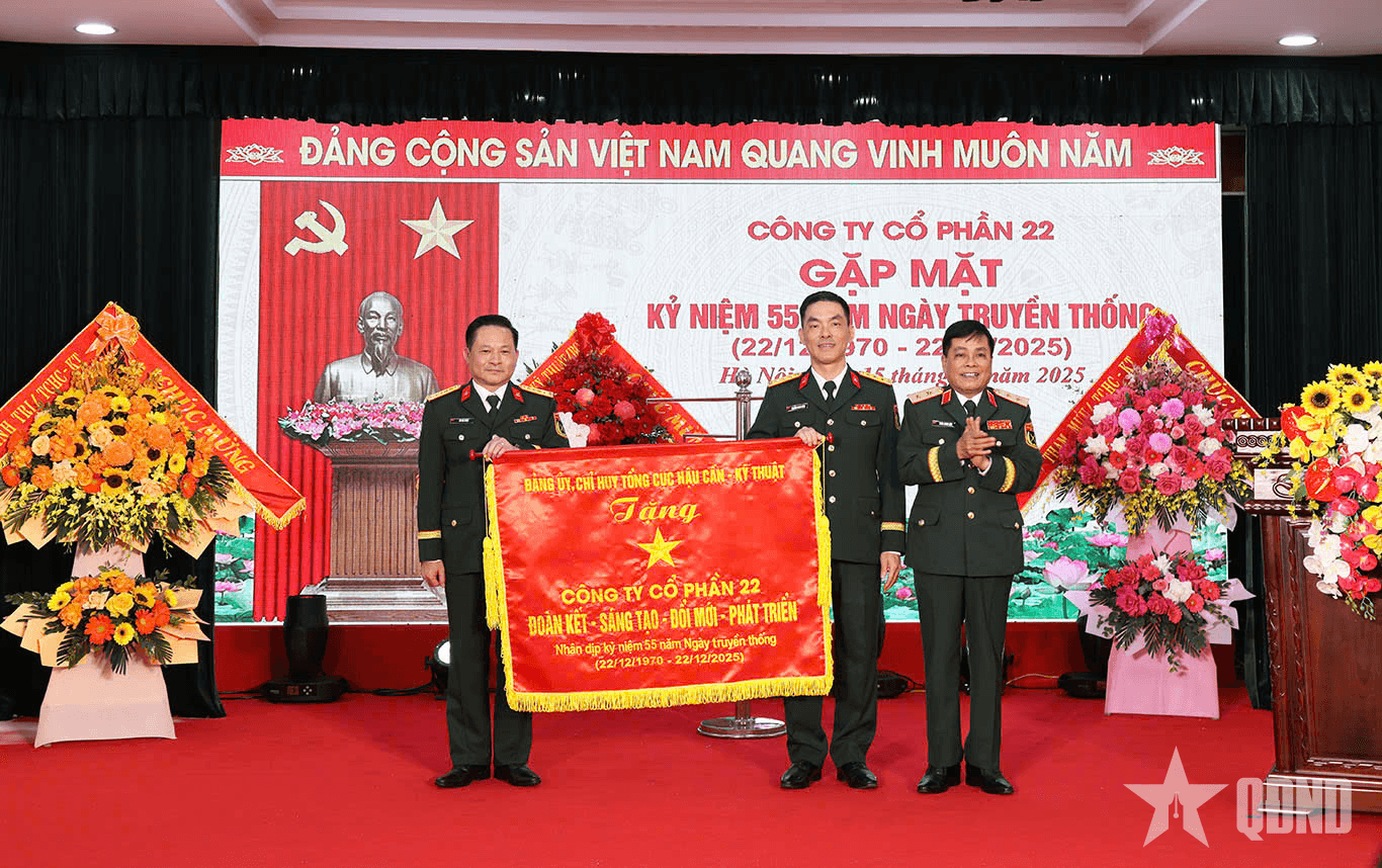 Công ty Cổ phần 22 gặp mặt kỷ niệm 55 năm ngày truyền thống