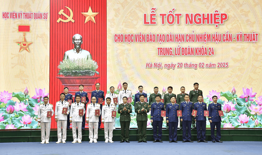 Không ngừng nâng cao chất lượng đào tạo cán bộ chỉ huy tham mưu hậu cần-kỹ thuật