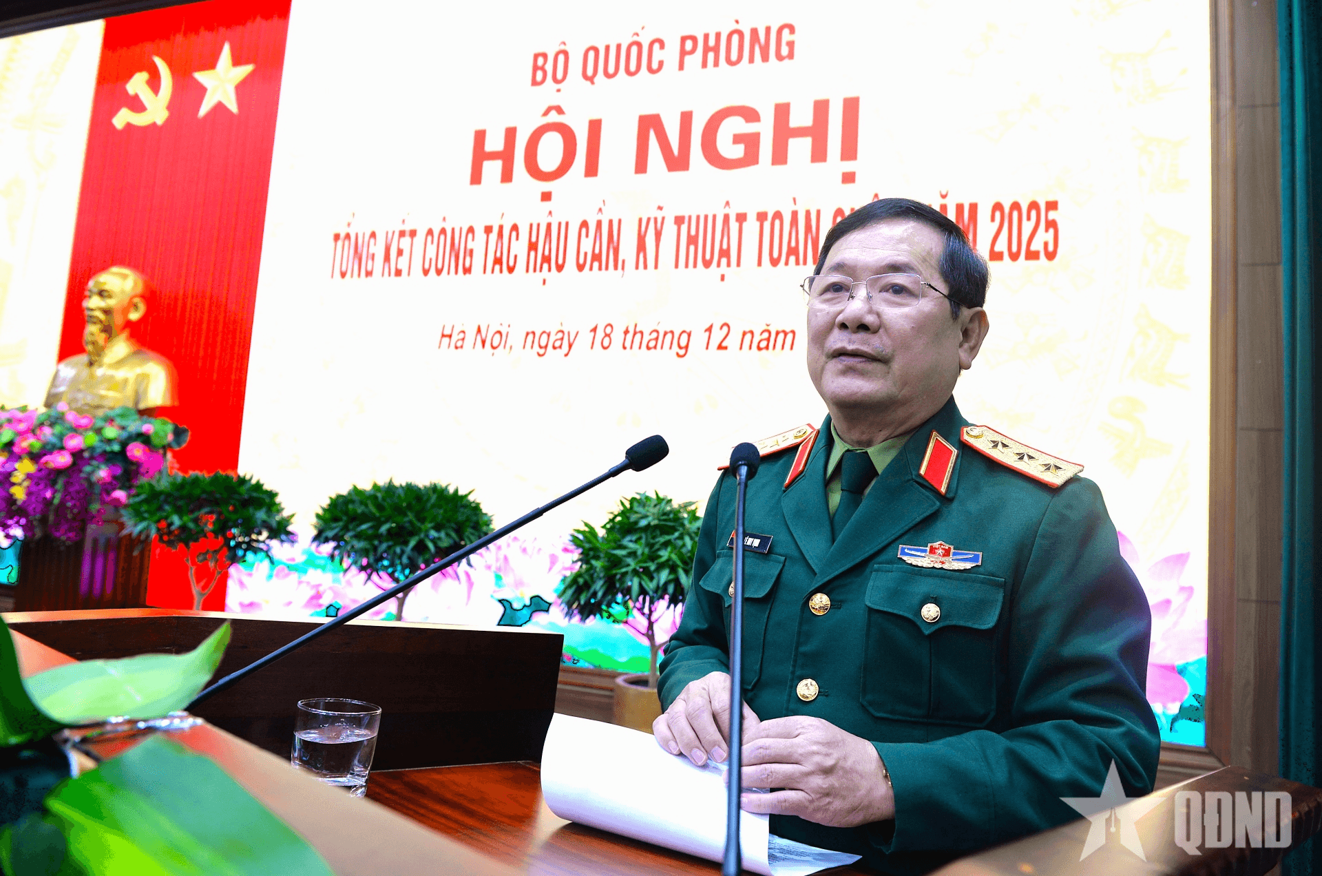 Toàn quân bảo đảm tốt hậu cần, kỹ thuật cho các nhiệm vụ