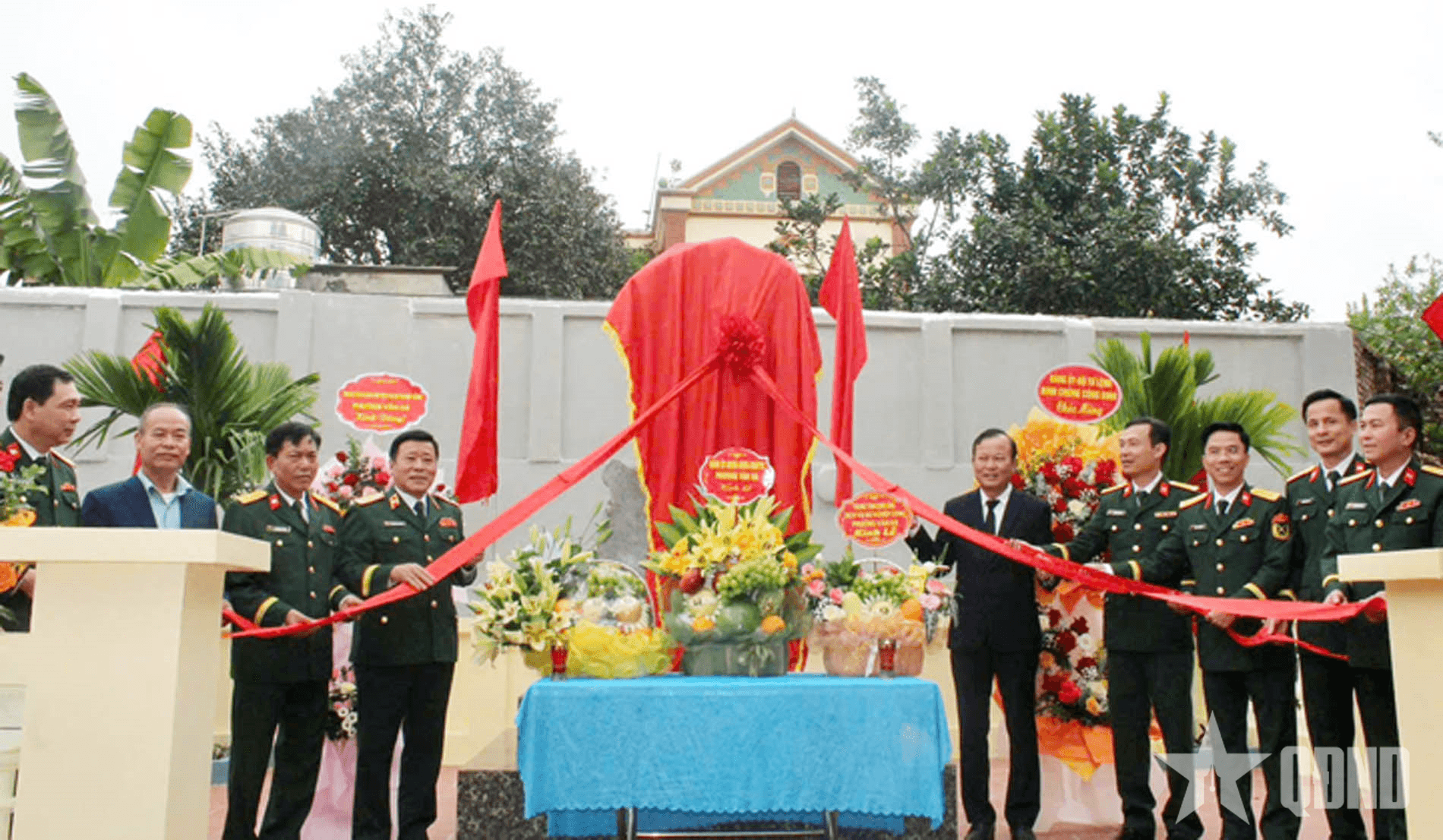Trường Sĩ quan Công binh khánh thành Văn bia truyền thống