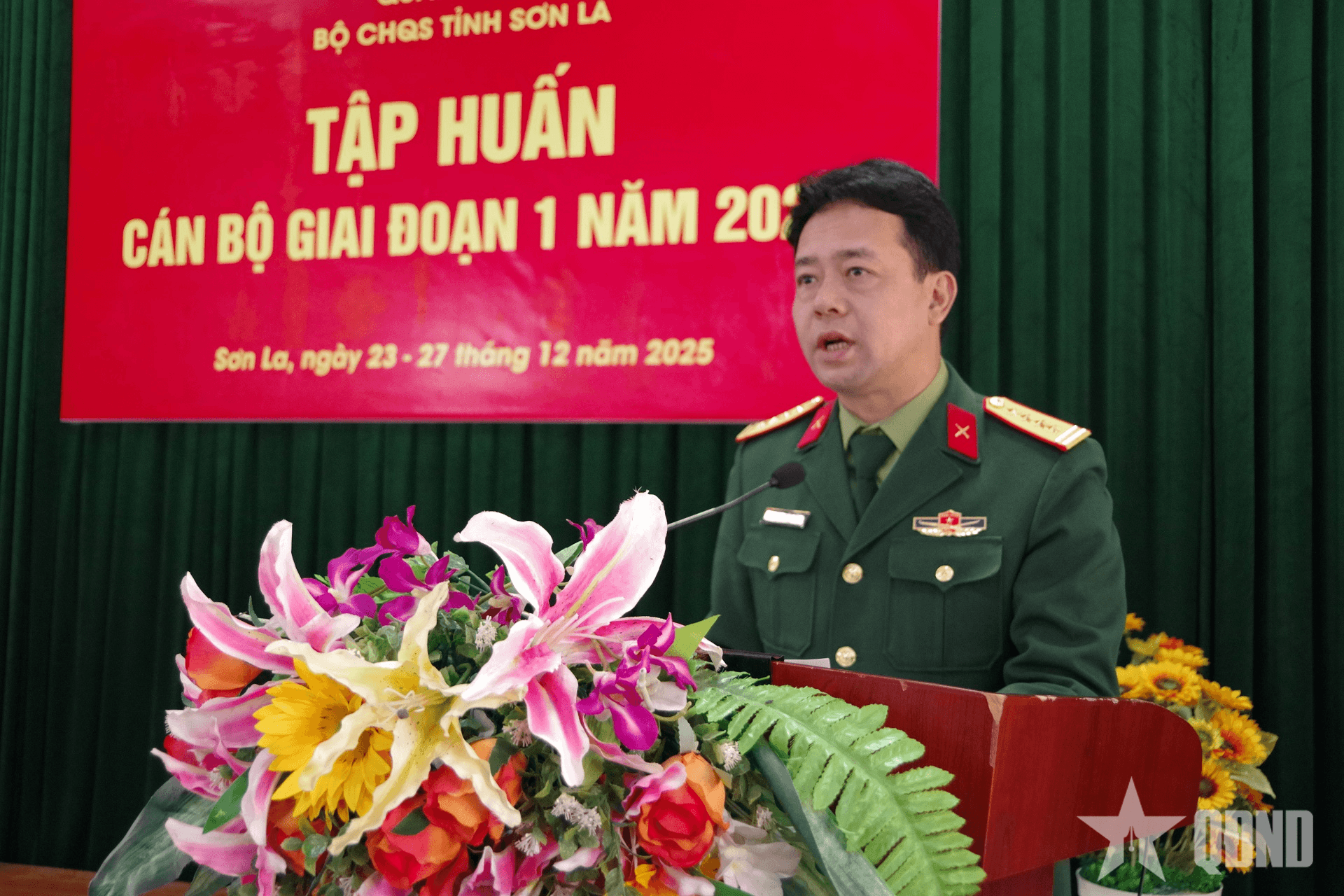 Sơn La: Nâng cao chất lượng cán bộ quân sự các cấp