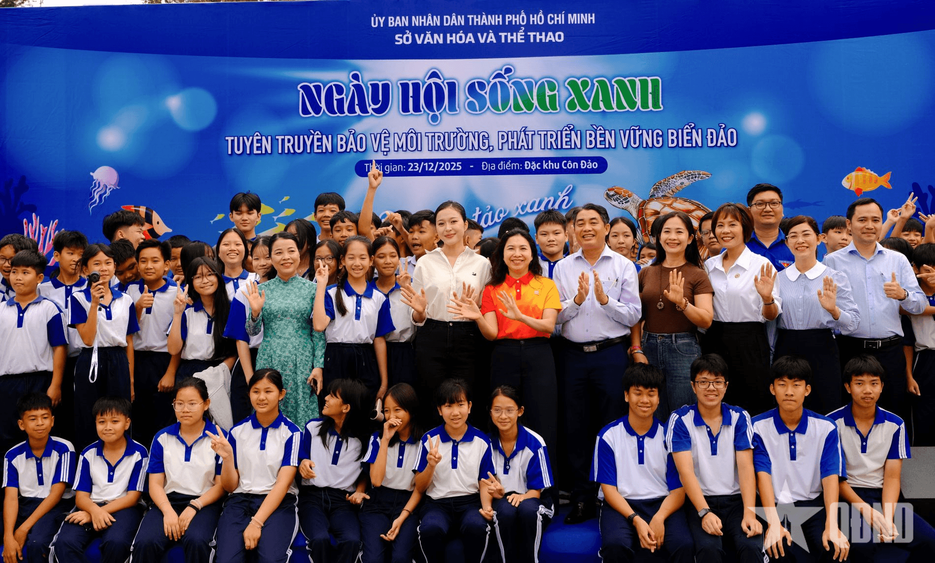 Côn Đảo rộn ràng Ngày hội sống xanh – Vì biển đảo xanh năm 2025