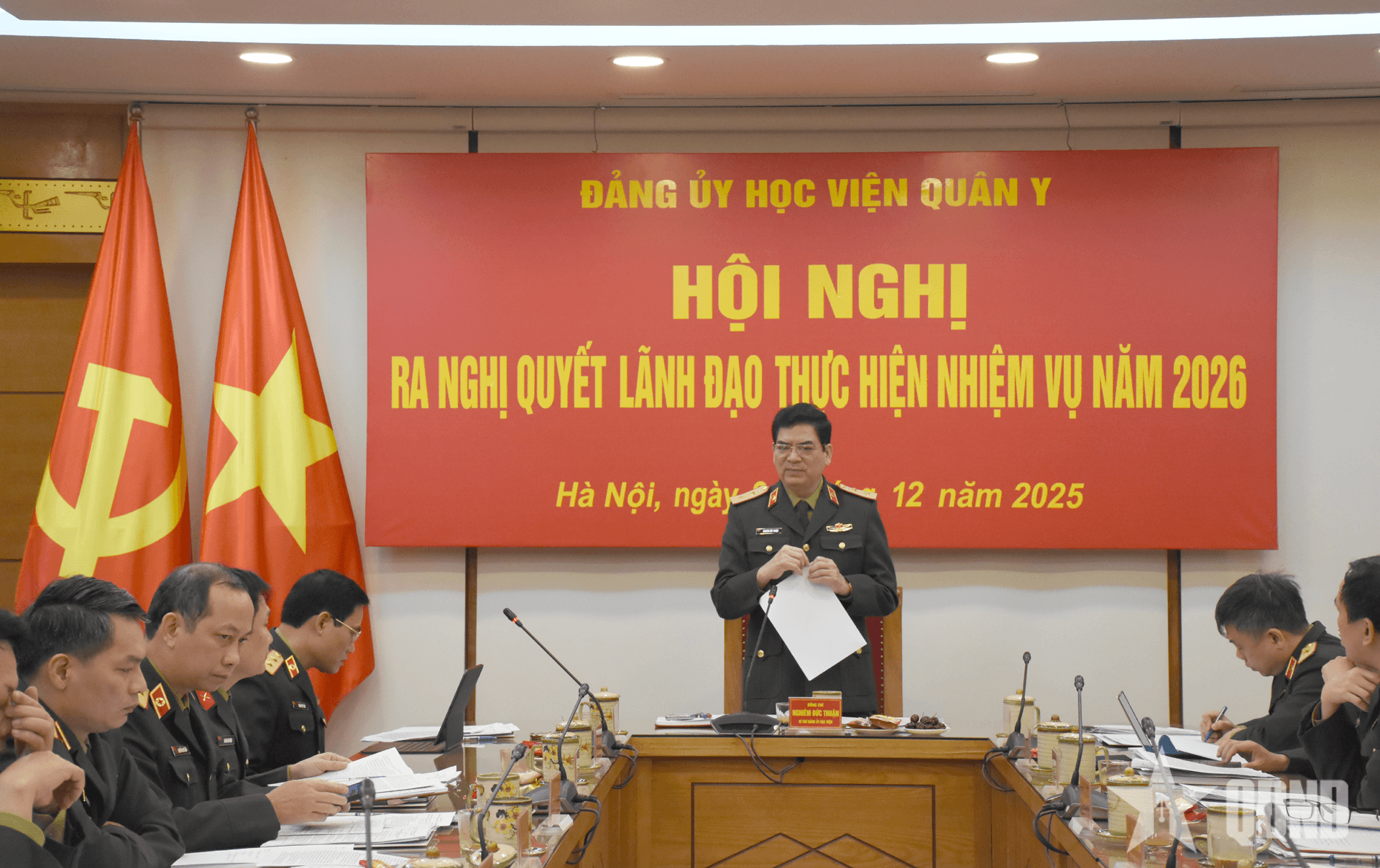 Đảng ủy Học viện Quân y ra nghị quyết lãnh đạo thực hiện nhiệm vụ năm 2026