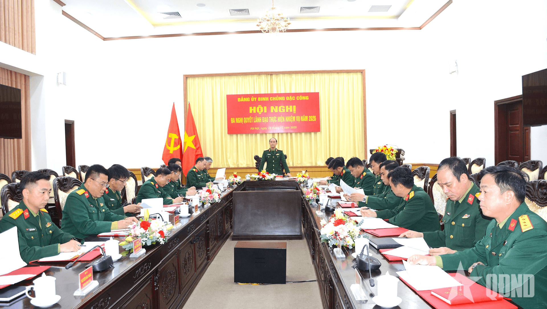 Đảng ủy Binh chủng Đặc công ra nghị quyết lãnh đạo thực hiện nhiệm vụ năm 2026