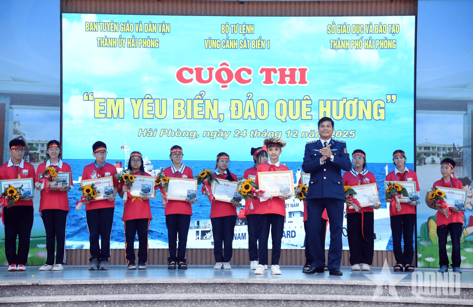 Sôi nổi cuộc thi "Em yêu biển, đảo quê hương" tại Hải Phòng