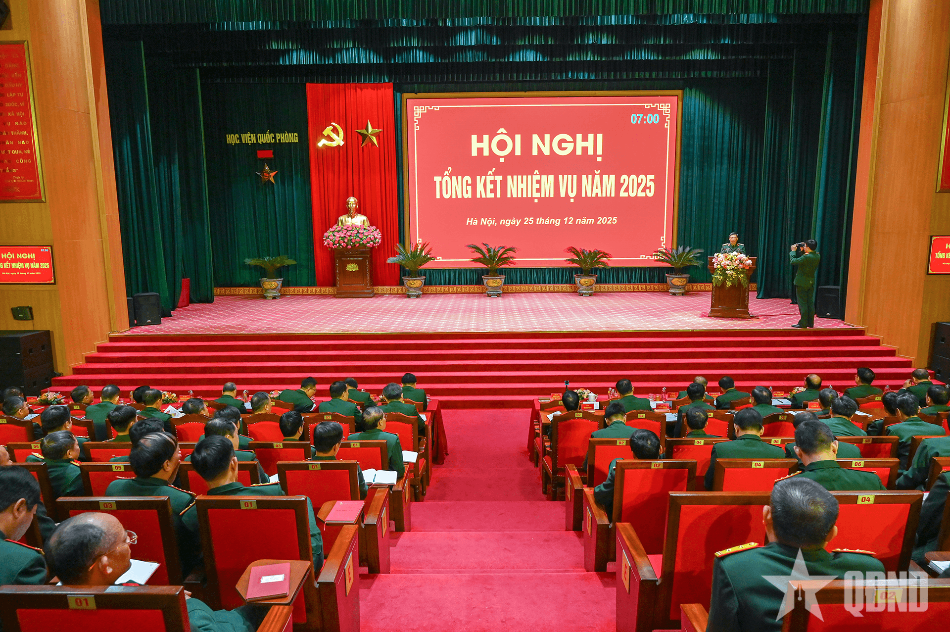 Học viện Quốc phòng tập trung nâng cao chất lượng đội ngũ giảng viên
