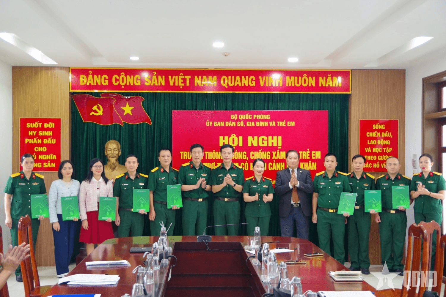 Tuyên truyền phòng, chống xâm hại trẻ em tại Trường Sĩ quan Thông tin