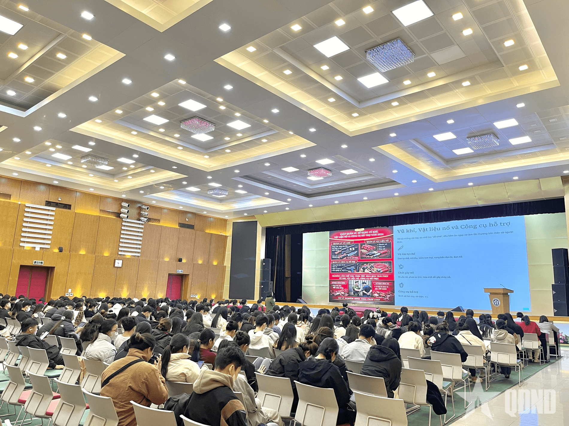 Công an phường Kim Liên (TP Hà Nội): Tuyên truyền phòng, chống pháo, vũ khí trong học đường