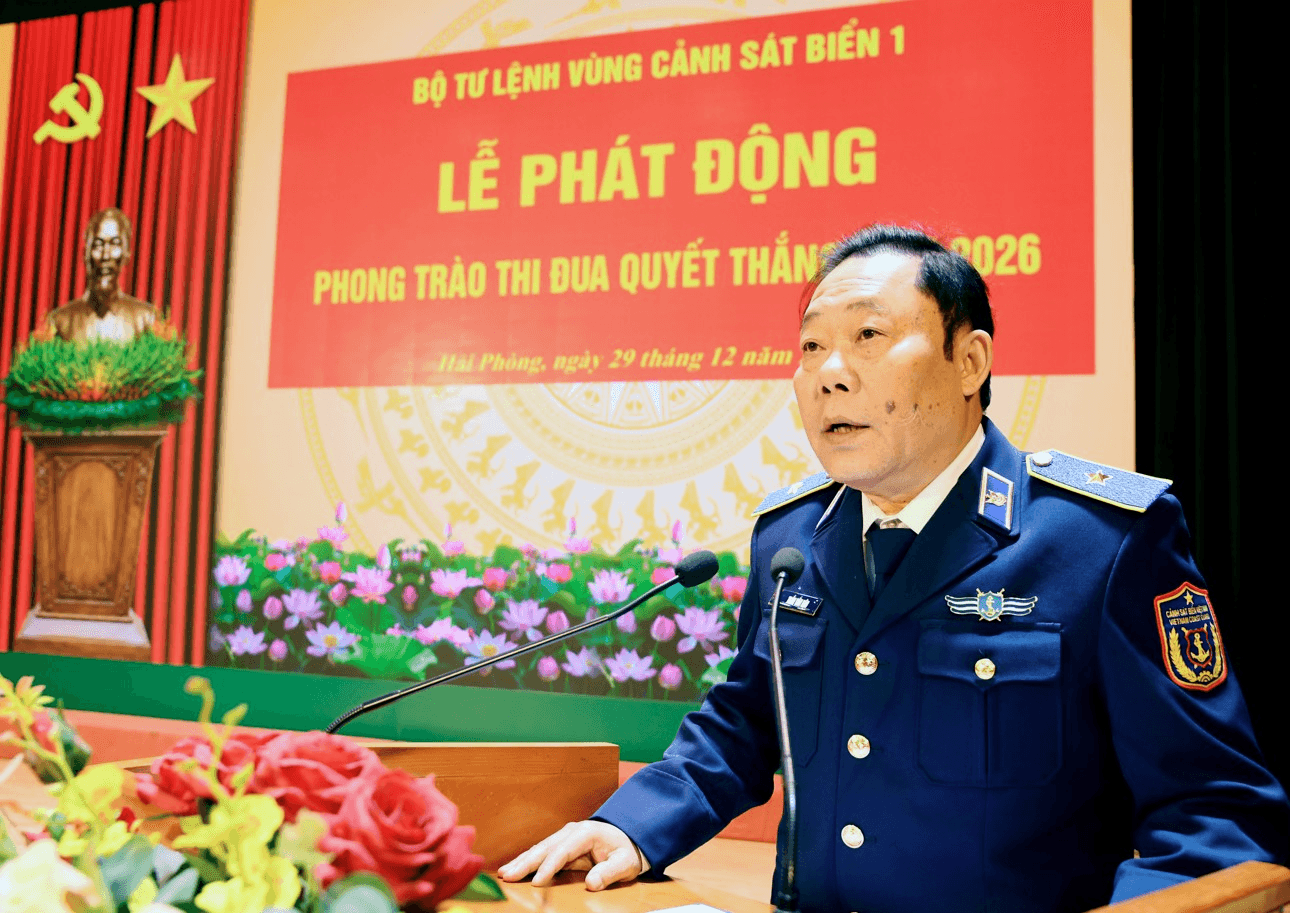 Vùng Cảnh sát biển 1 tự lực, tự cường, ngăn chặn mọi vi phạm pháp luật trên biển