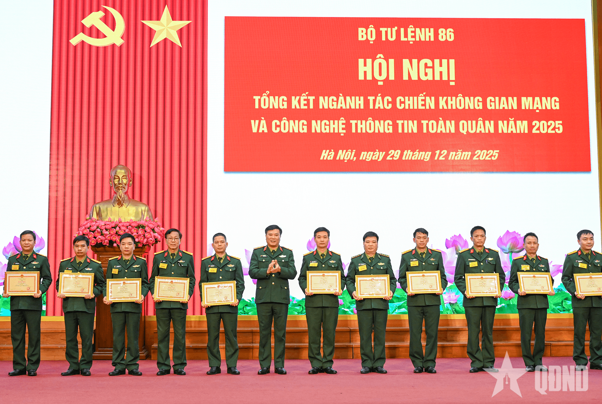 Bộ tư lệnh 86: Thực hiện tốt nhiệm vụ quản lý, bảo vệ vững chắc chủ quyền quốc gia trên không gian mạng