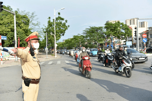 Hà Nội phân luồng giao thông dịp nghỉ Tết