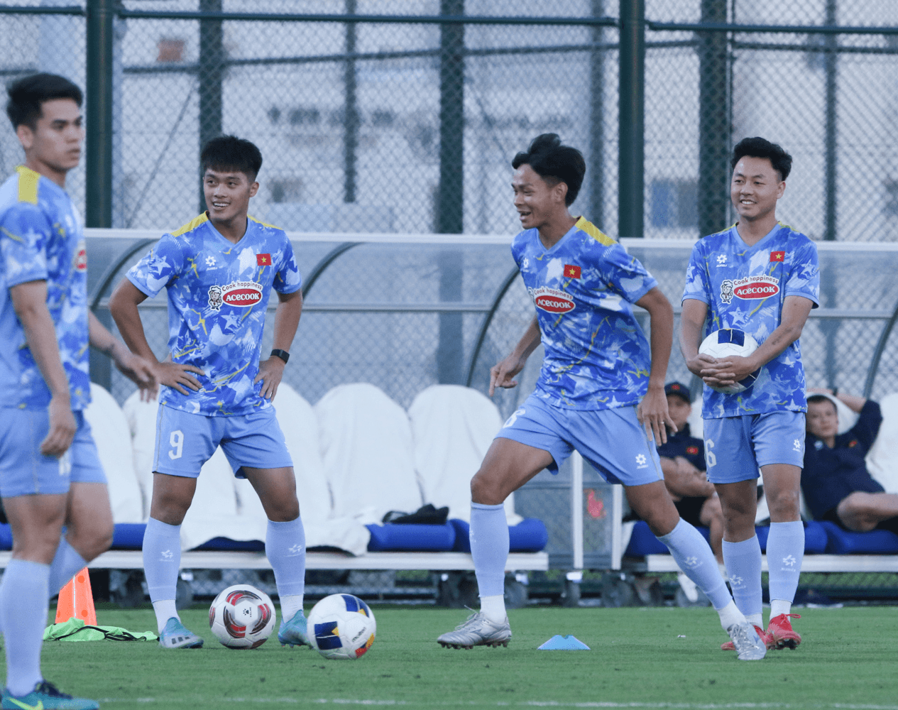 U23 Việt Nam hào hứng tập luyện, sẵn sàng đối đầu U23 Syria