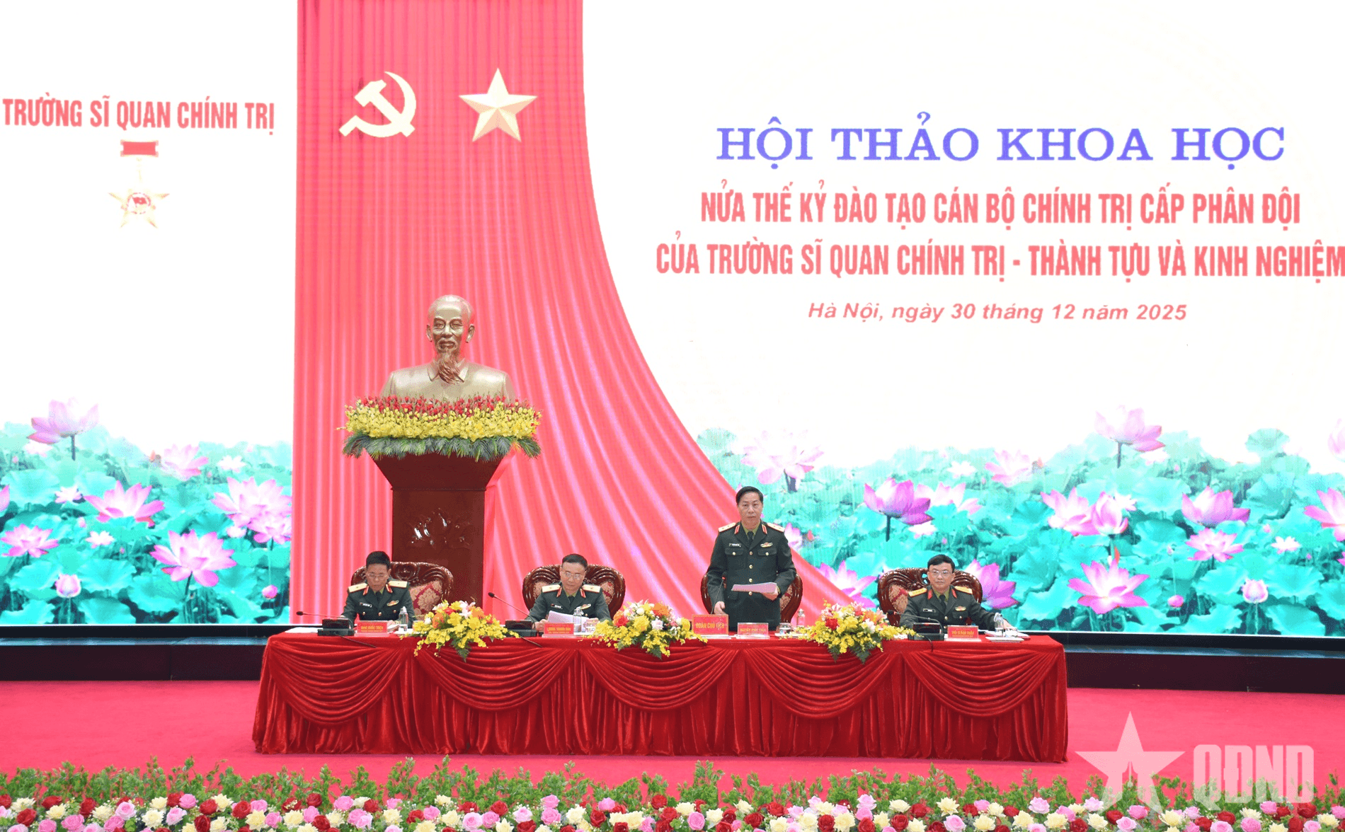 Trường Sĩ quan Chính trị: Thành tựu và kinh nghiệm trong nửa thế kỷ đào tạo cán bộ chính trị cấp phân đội