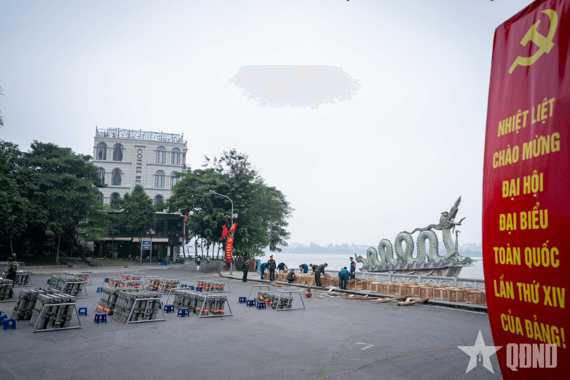 Hà Nội: Lần đầu tiên tổ chức 3 trận địa pháo hoa hỏa thuật trên Hồ Hoàn Kiếm