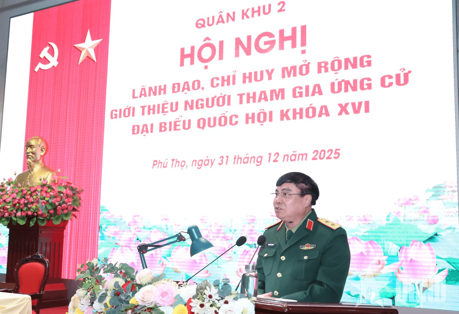 Quân khu 2 thực hiện quy trình lấy ý kiến cử tri đối với nhân sự ứng cử đại biểu Quốc hội khóa XVI