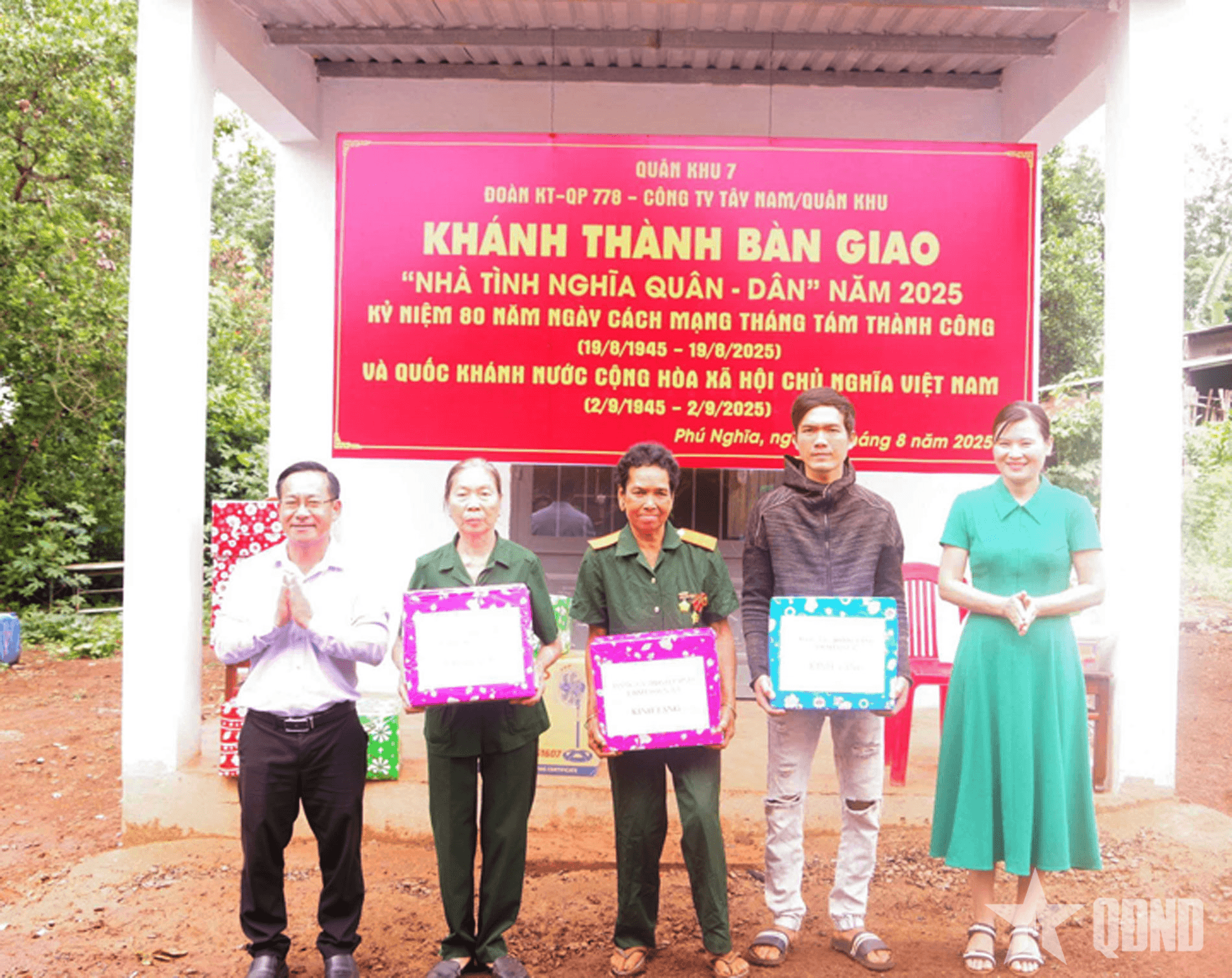 Ấm áp những ngôi nhà mới nơi biên giới Đồng Nai