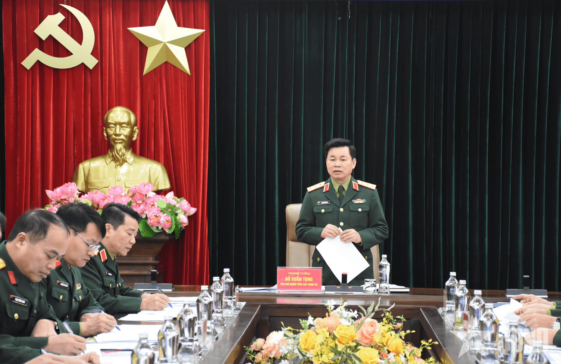 Thượng tướng Đỗ Xuân Tụng: Tuyên truyền nổi bật ý nghĩa chính trị, văn hóa của Công trình Lăng Chủ tịch Hồ Chí Minh