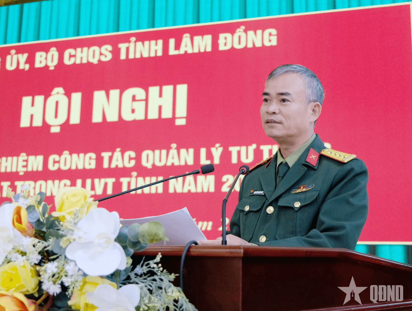 Bộ CHQS tỉnh Lâm Đồng: Gắn rõ trách nhiệm cán bộ chủ trì trong giáo dục, quản lý bộ đội