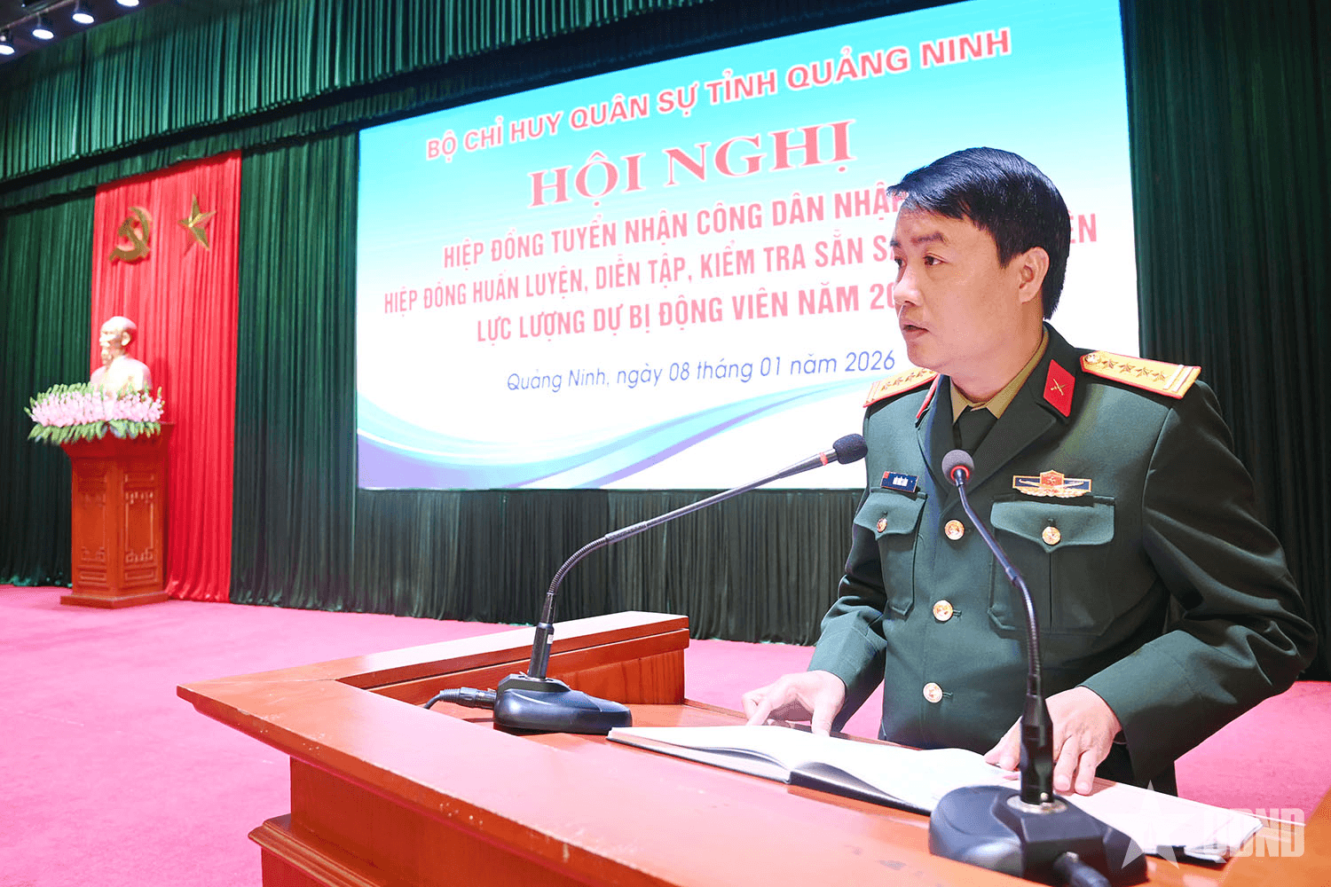 Bộ CHQS tỉnh Quảng Ninh: Hiệp đồng tuyển nhận công dân nhập ngũ năm 2026