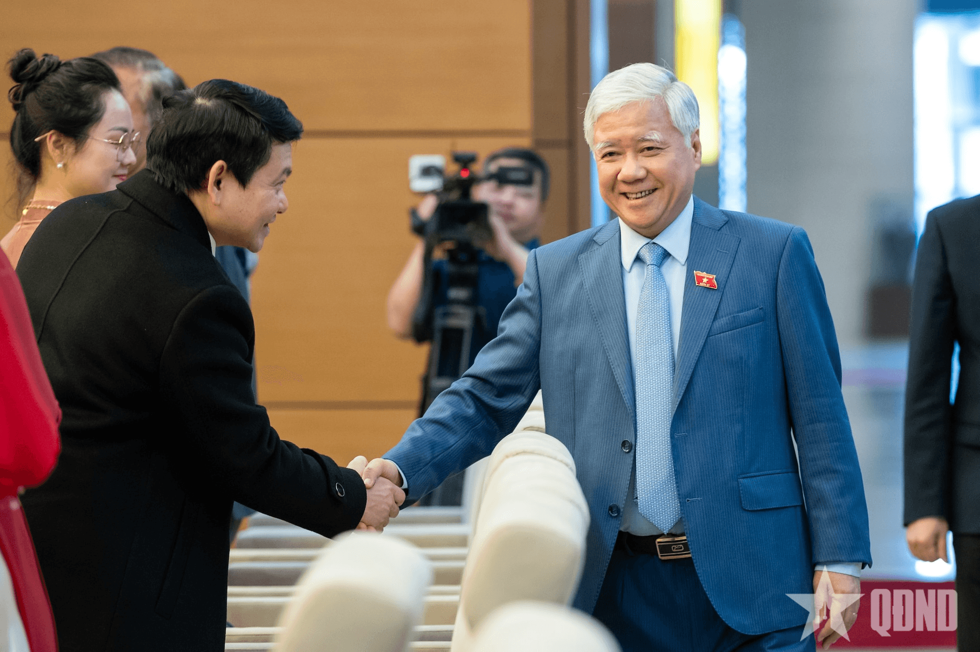 Phó chủ tịch Thường trực Quốc hội Đỗ Văn Chiến gặp gỡ doanh nhân trẻ tỉnh Bắc Ninh