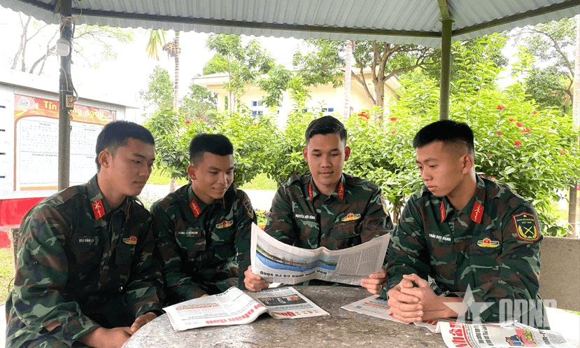 Chính trị viên năng động, nhiệt huyết