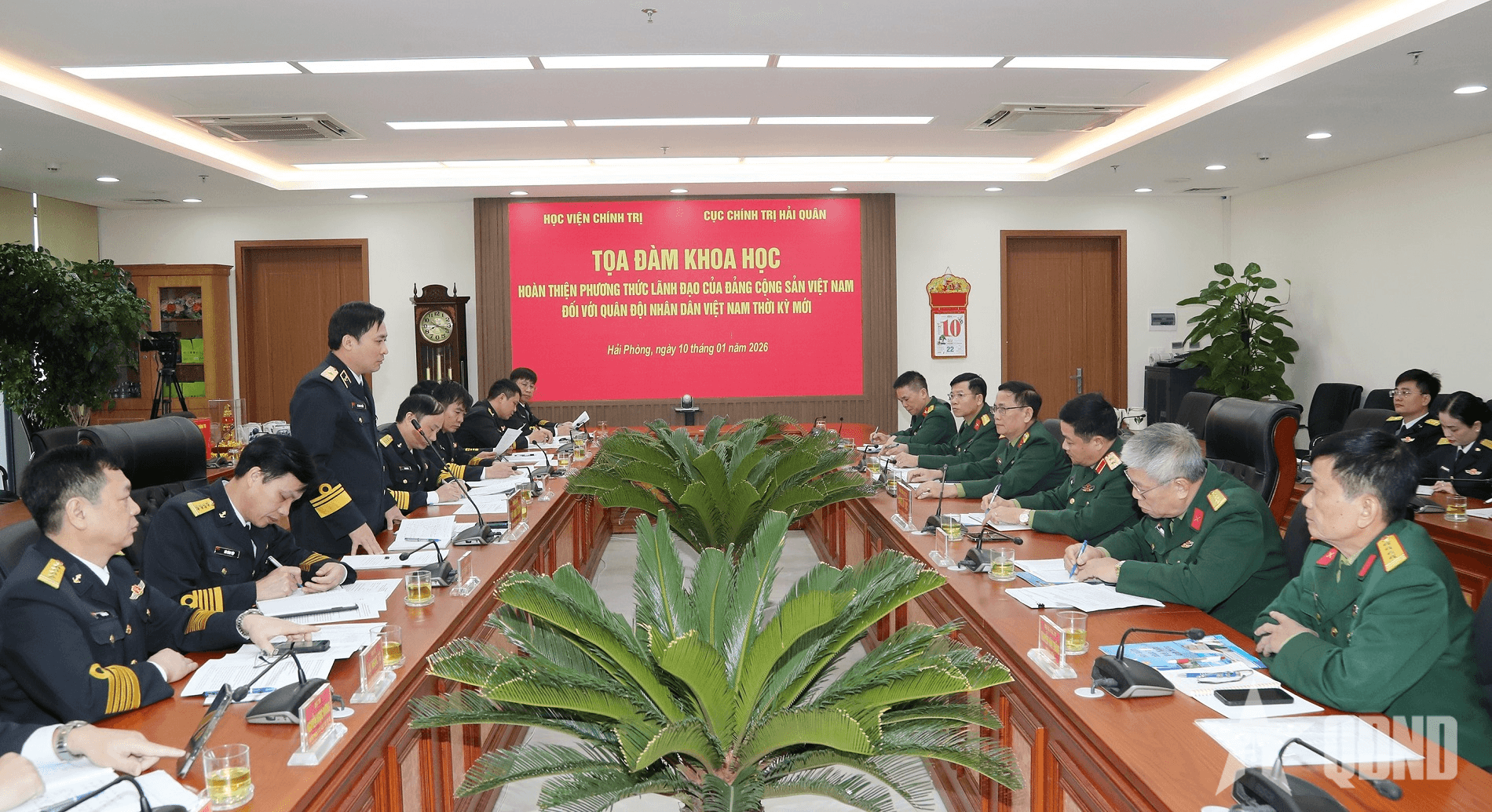 Hoàn thiện phương thức lãnh đạo của Đảng đối với Quân đội thời kỳ mới