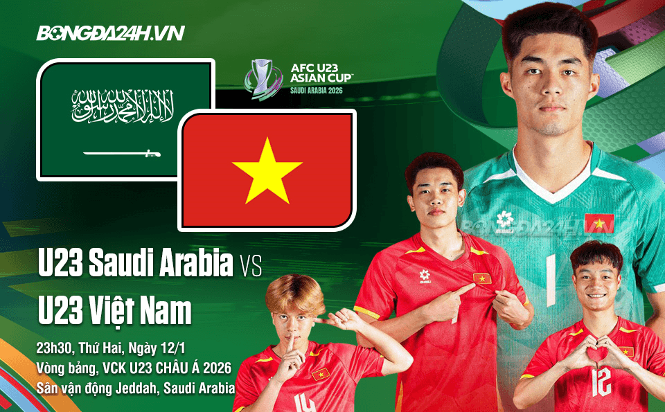 Nhận định U23 Việt Nam và U23 Saudi Arabia: Bản lĩnh quyết định tấm vé vào tứ kết