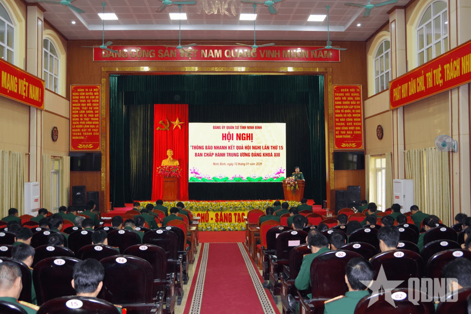 Đảng ủy Quân sự tỉnh Ninh Bình: Quán triệt những nội dung chiến lược tại Hội nghị Trung ương 15