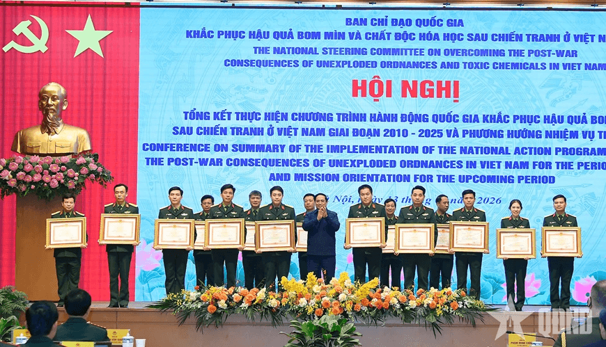 Tập trung nguồn lực cho khắc phục hậu quả bom mìn sau chiến tranh ở Việt Nam