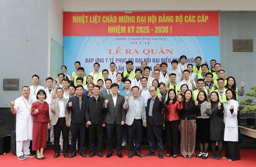 Ngành Y tế Hà Nội: Ra quân phục vụ Đại hội đại biểu toàn quốc lần thứ XIV của Đảng