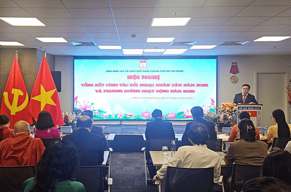 TP Hồ Chí Minh tổ chức gặp gỡ hữu nghị kỷ niệm 75 năm Ngày truyền thống đối ngoại nhân dân