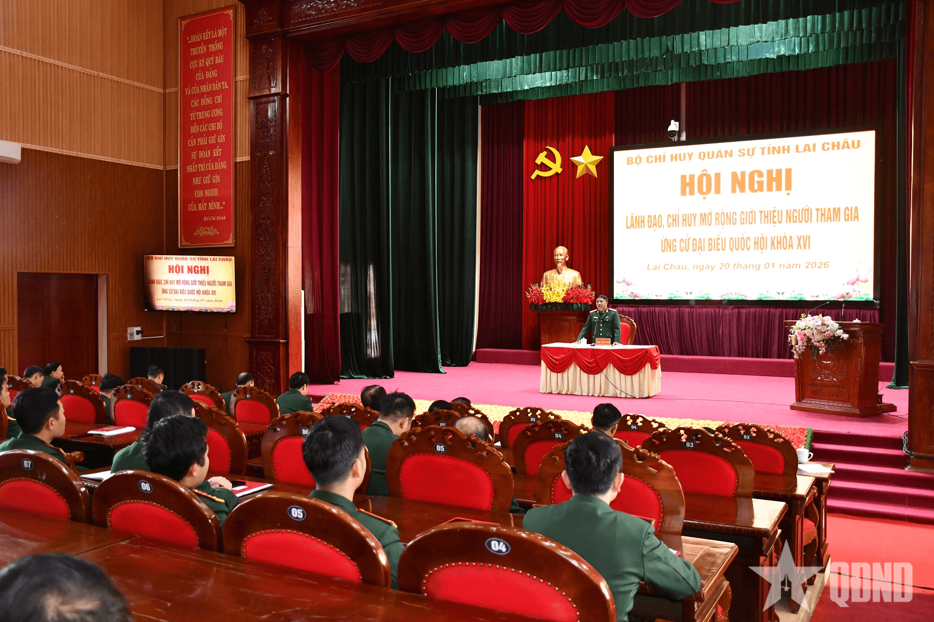 Lai Châu: Đại tá Triệu Kim Thắng được giới thiệu ứng cử đại biểu Quốc hội khóa XVI