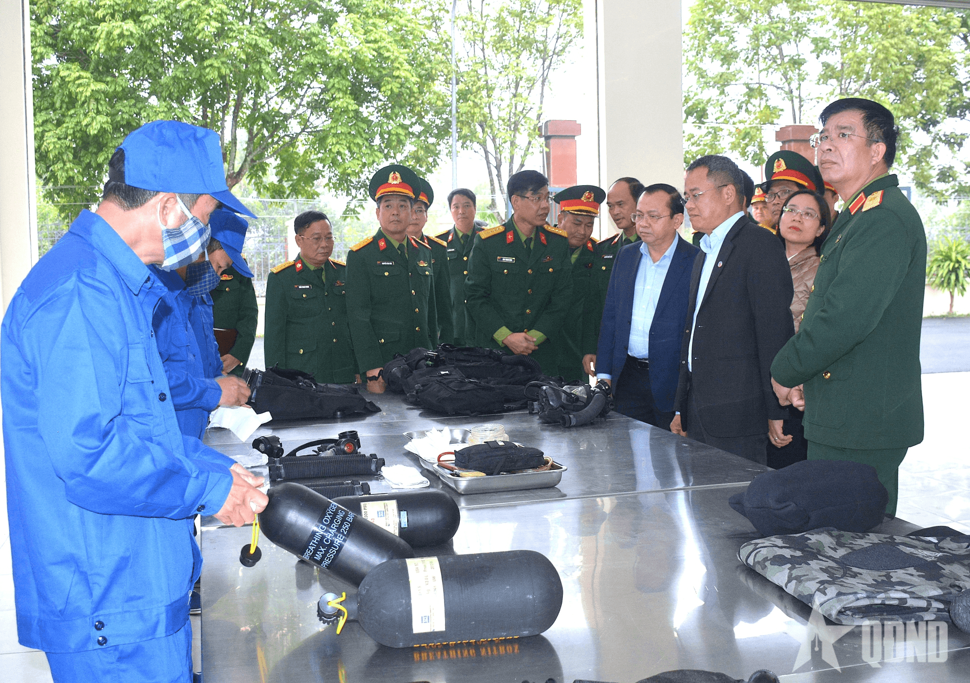 Bộ Tài chính khảo sát công tác dự trữ quốc gia tại một số đơn vị thuộc Bộ Quốc phòng