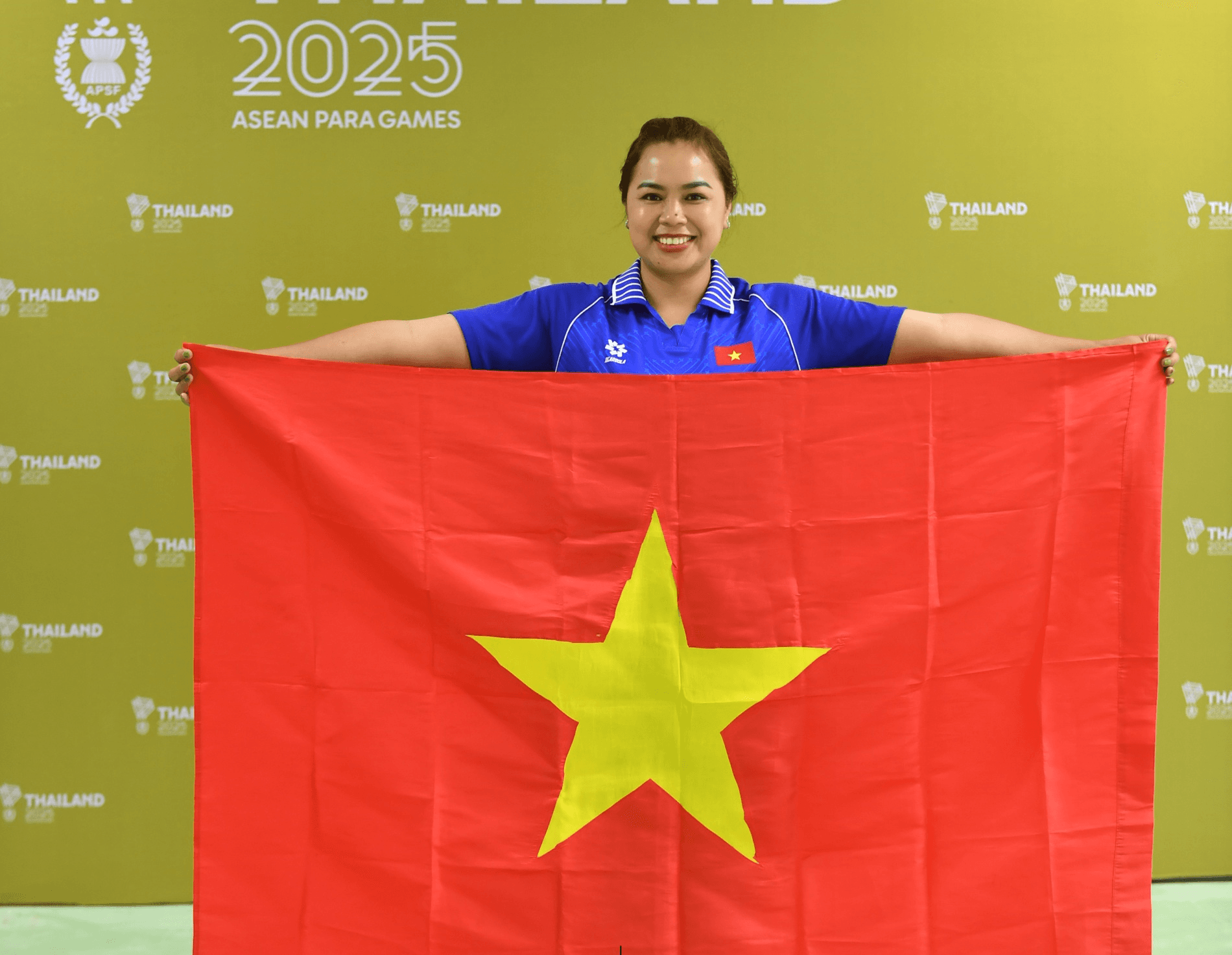 Bảng xếp hạng huy chương ASEAN Para Games 13 hôm nay (24-1)