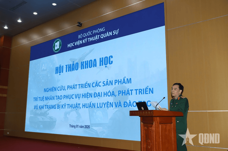 Ứng dụng trí tuệ nhân tạo hiện đại hóa vũ khí trang bị