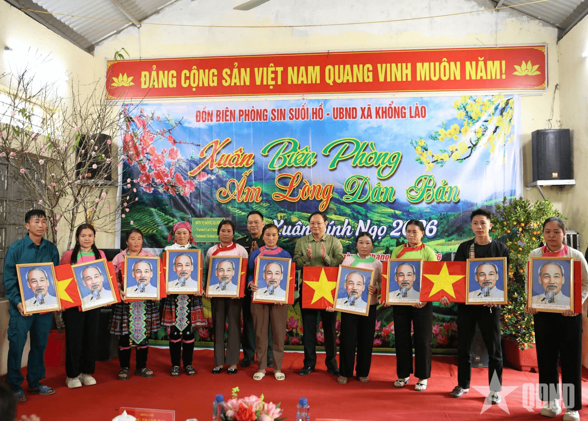 Lai Châu tổ chức Chương trình “Xuân Biên phòng ấm lòng dân bản” tại 11 xã biên giới